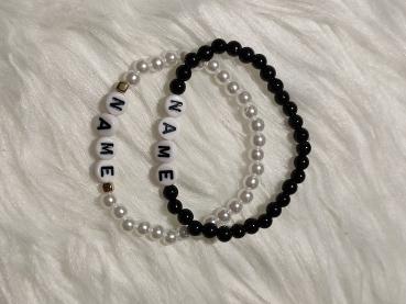 Preview: Partnerarmbänder mit Namen