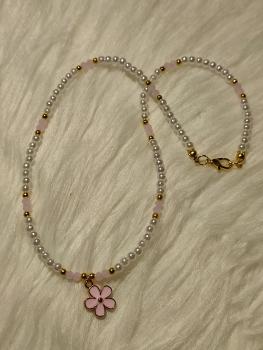 Kette mit Blume