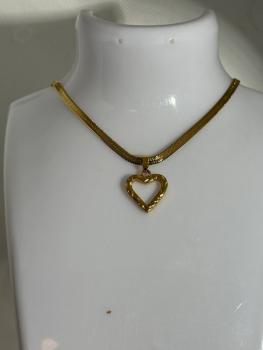 Kette mit Herz(40+5cm)