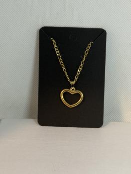 Kette mit Herz(40+5cm)