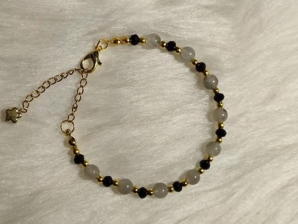 Armband grau/schwarz