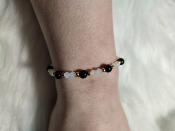 Armban Schwarz/weiß