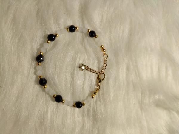 Armban Schwarz/weiß