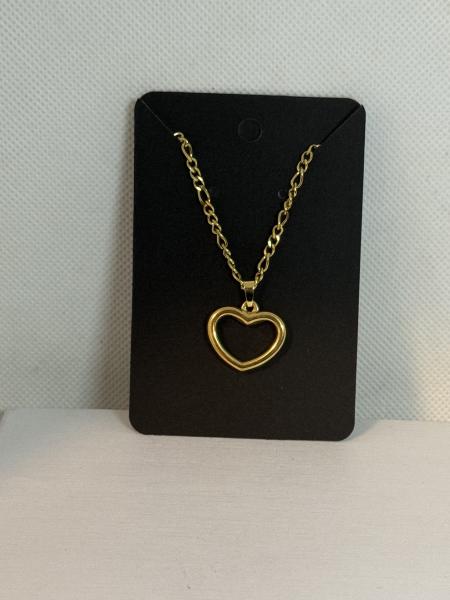 Kette mit Herz(40+5cm)